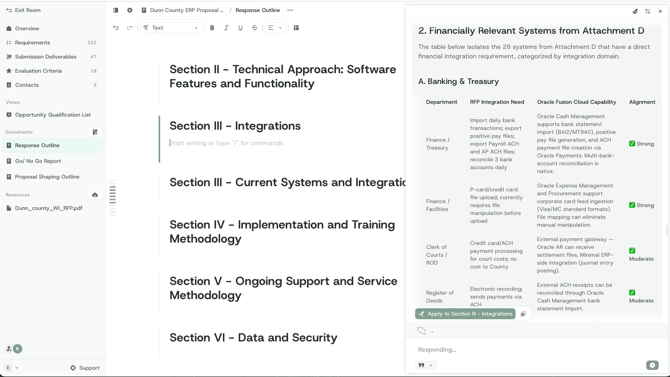 Leverage your collective proposal intelligence.