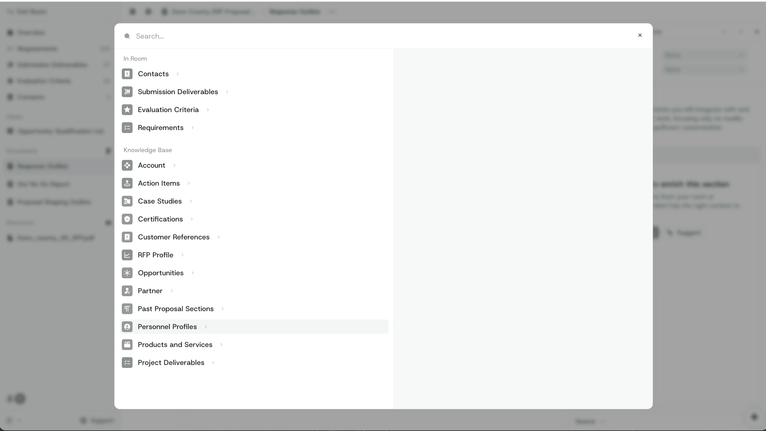 Centralize the knowledge behind every proposal.