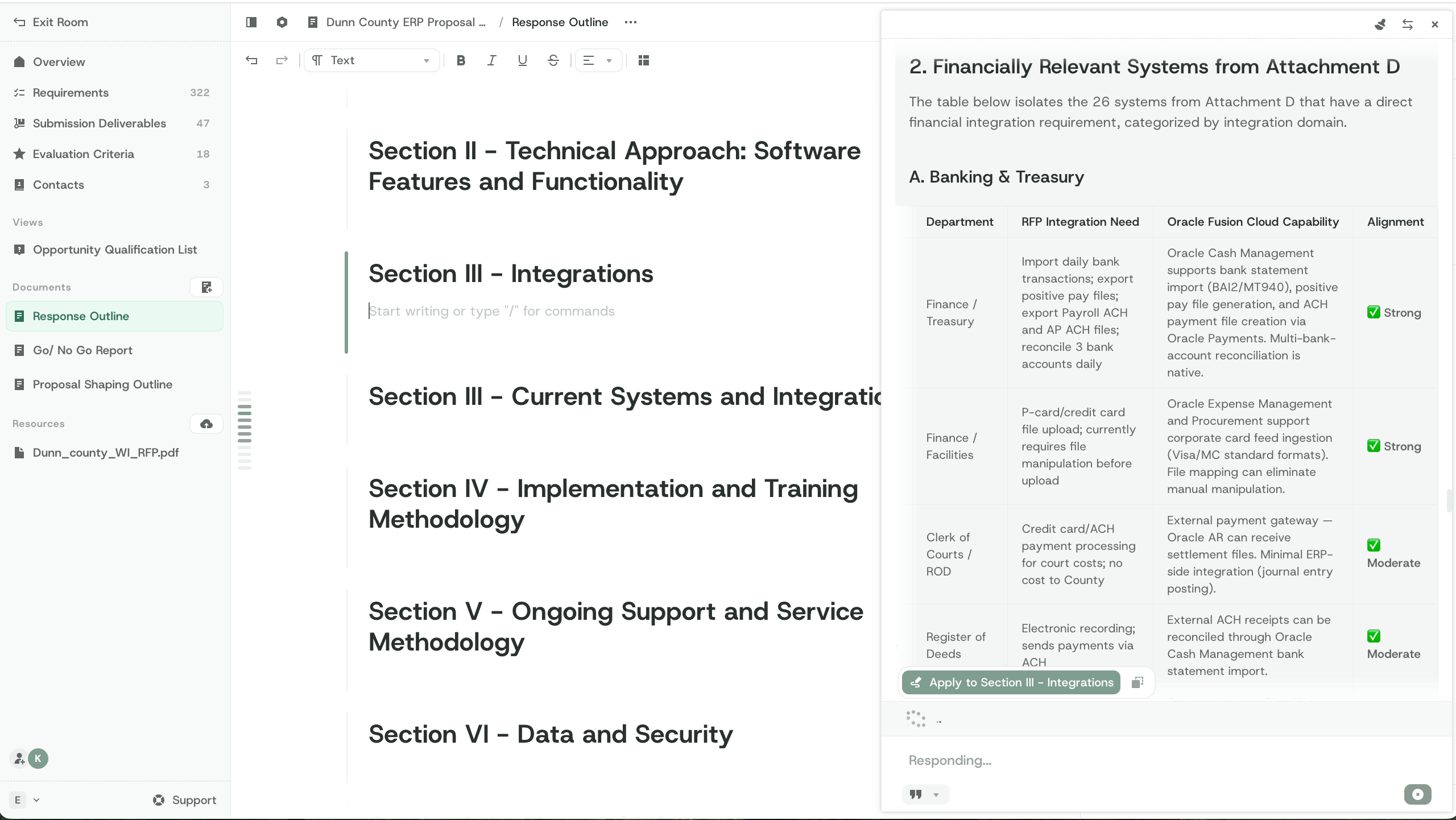Leverage your collective proposal intelligence.